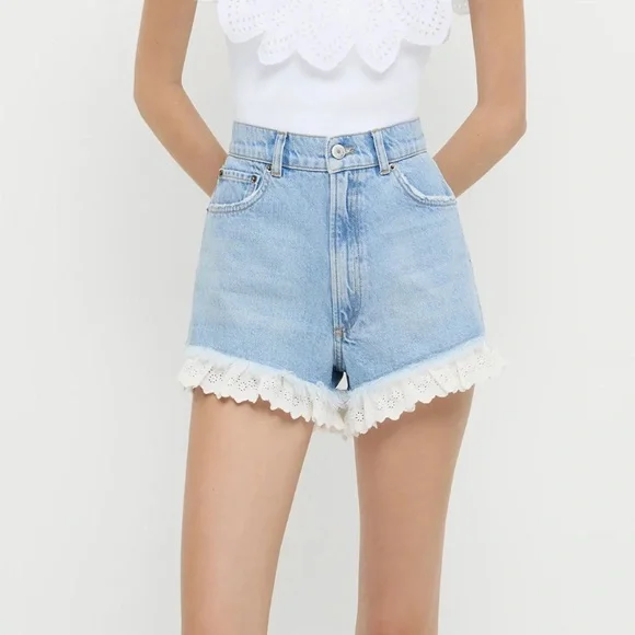 NWOT Loeffler Randall Kay Shorts Sz 6/S - Picture 2 of 3